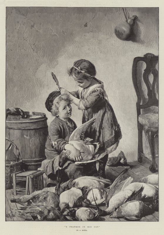 A Feather in His Cap by Antonio Rotta