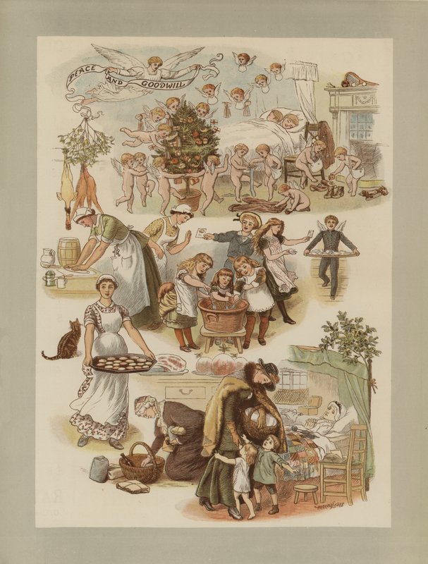 Peace and Goodwill by Arthur Hughes
