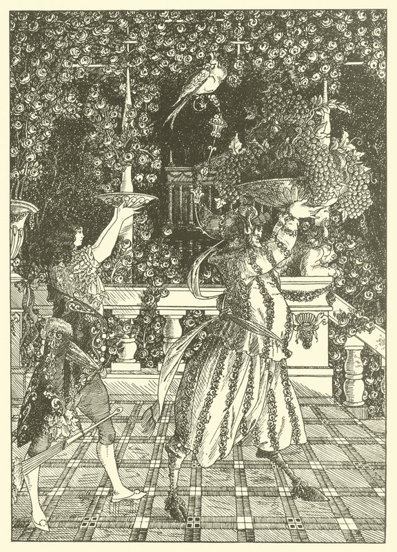 The Fruit Bearers by Aubrey Beardsley