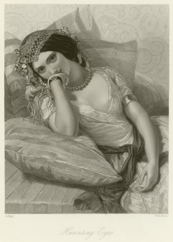 Haunting Eyes by Augustus Leopold Egg