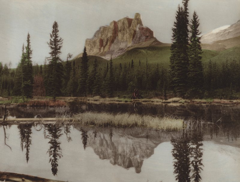 Castle Mountain by Byron Hill Harmon