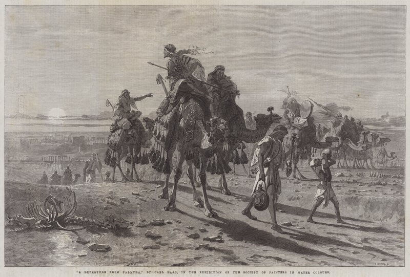 A Departure from Palmyra by Carl Haag