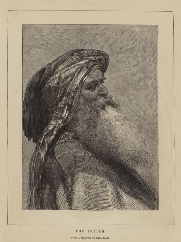 The Sheikh by Carl Haag