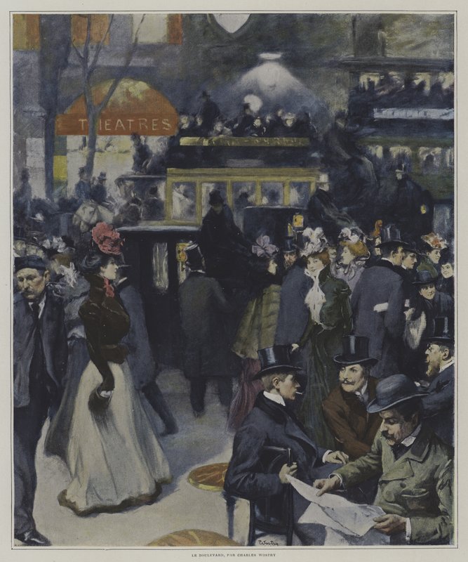 The Boulevard by Carlo Wostry