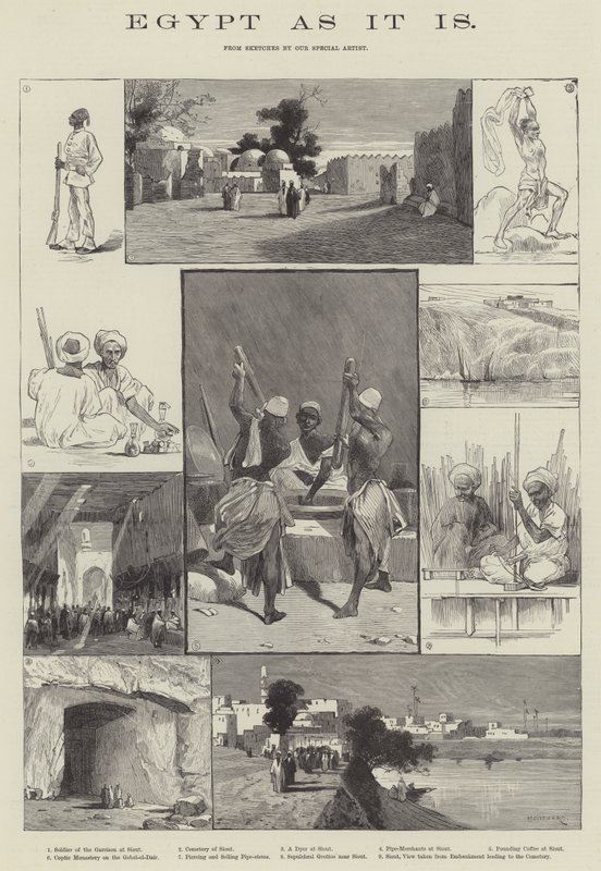 Egypt as it is by Charles Auguste Loye