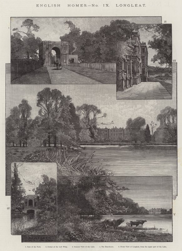 Longleat by Charles Auguste Loye