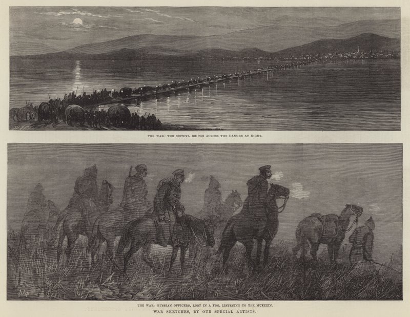 War Sketches by Charles Auguste Loye