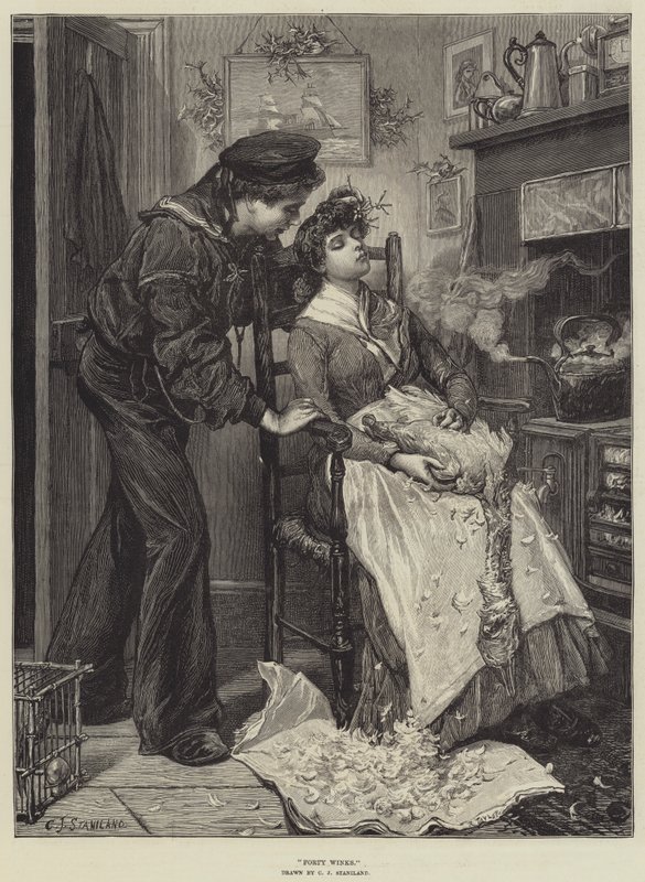 Forty Winks by Charles J. Staniland