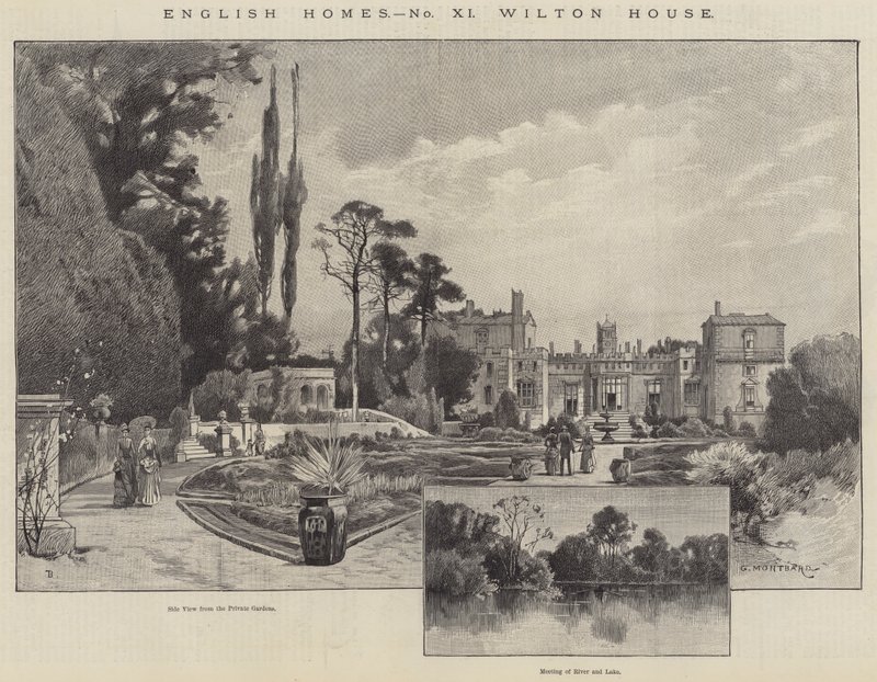 Wilton House by Charles Auguste Loye