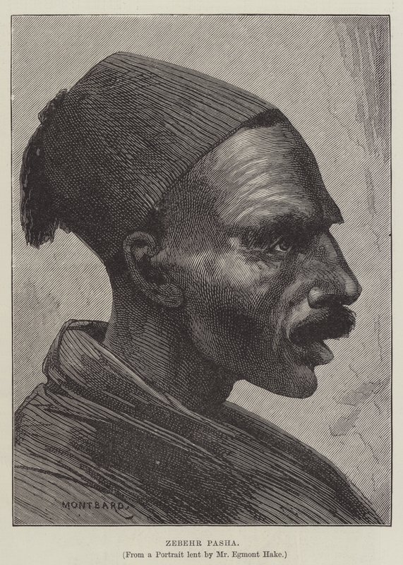Zebehr Pasha by Charles Auguste Loye