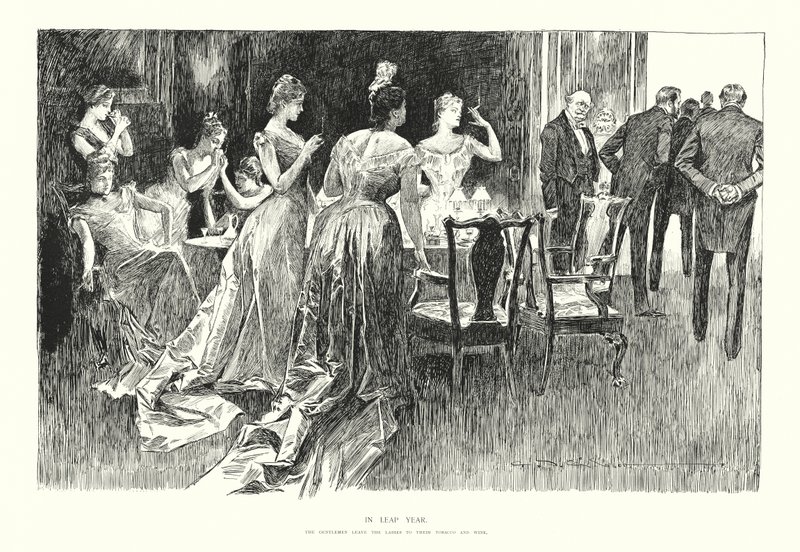 In Leap Year by Charles Dana Gibson