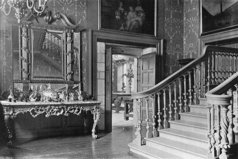 A Georgian Staircase by Charles Latham