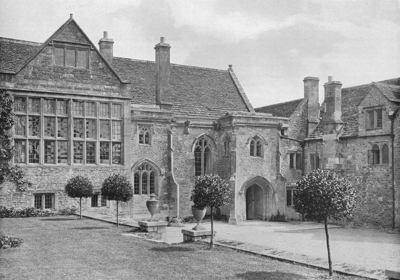 The Courtyard by Charles Latham