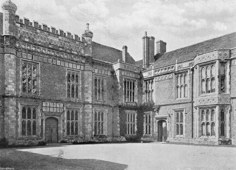 The Courtyard by Charles Latham