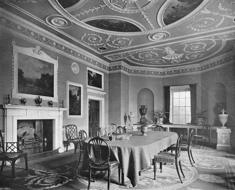 The Dining-Room by Charles Latham