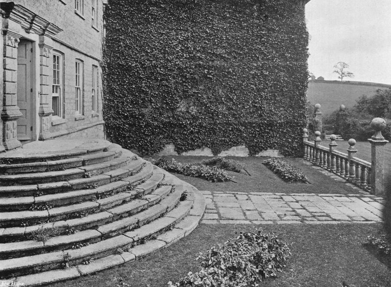 The Garden Court by Charles Latham