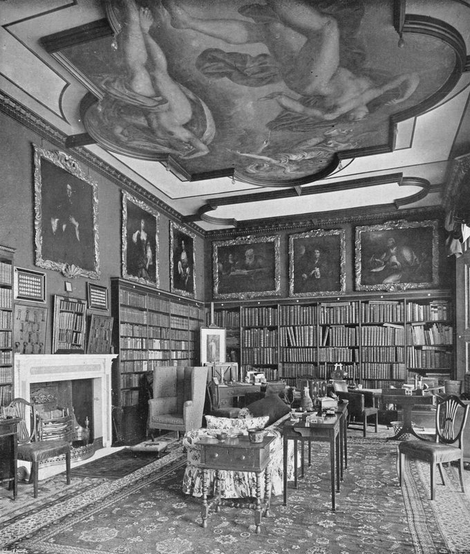The Library by Charles Latham
