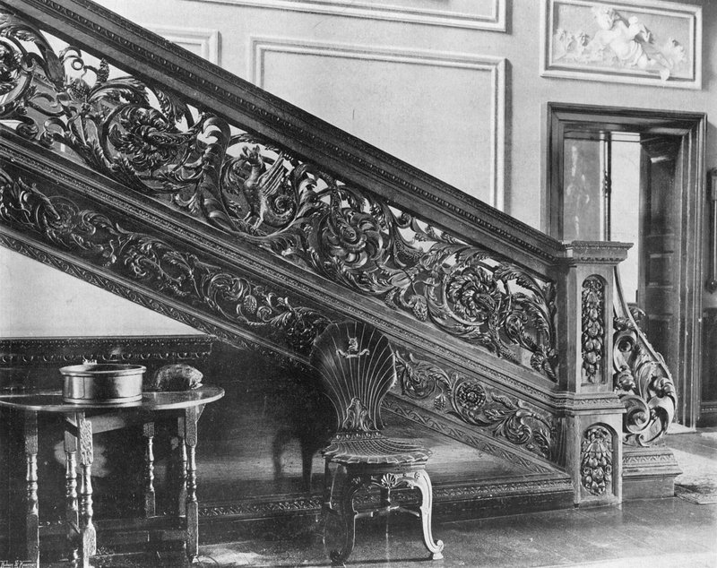 The Lower Stairway by Charles Latham