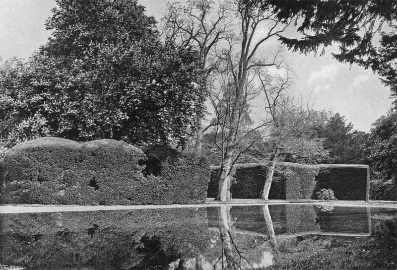 The Yew Walk by Charles Latham