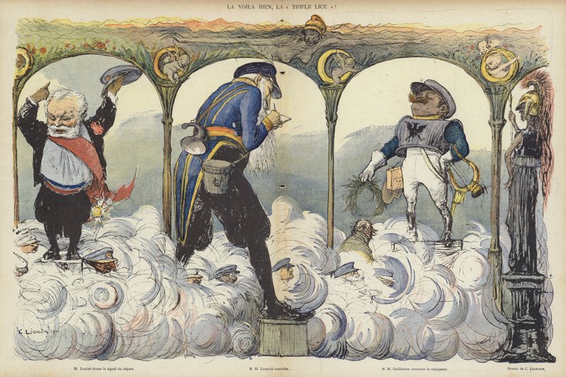 Illustration for Le Rire by Charles Leandre