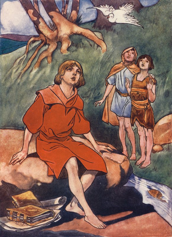 St David of Wales by Charles Robinson