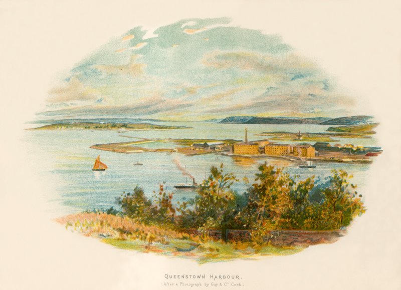 Queenstown harbour by Charles Wilkinson