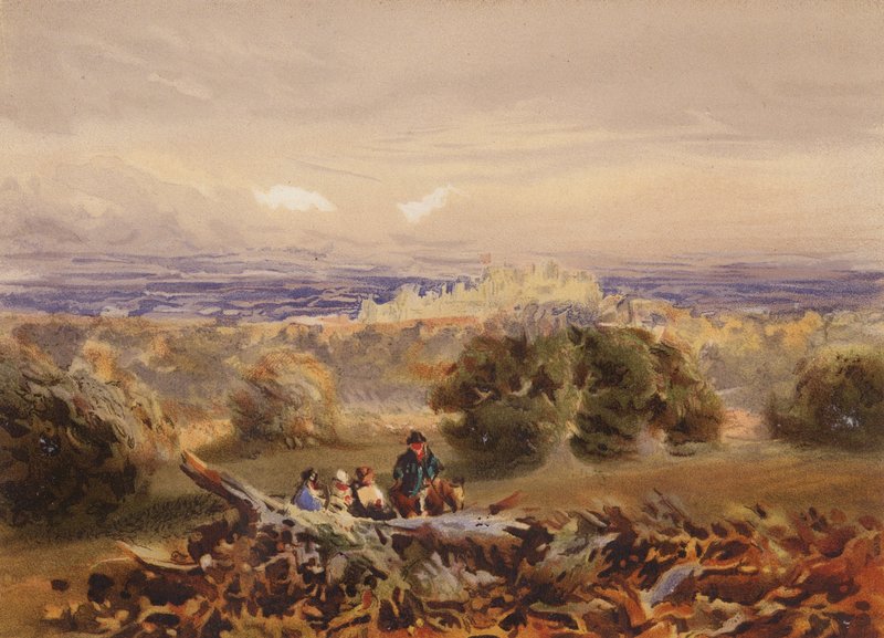 Windsor Castle by David (after) Cox