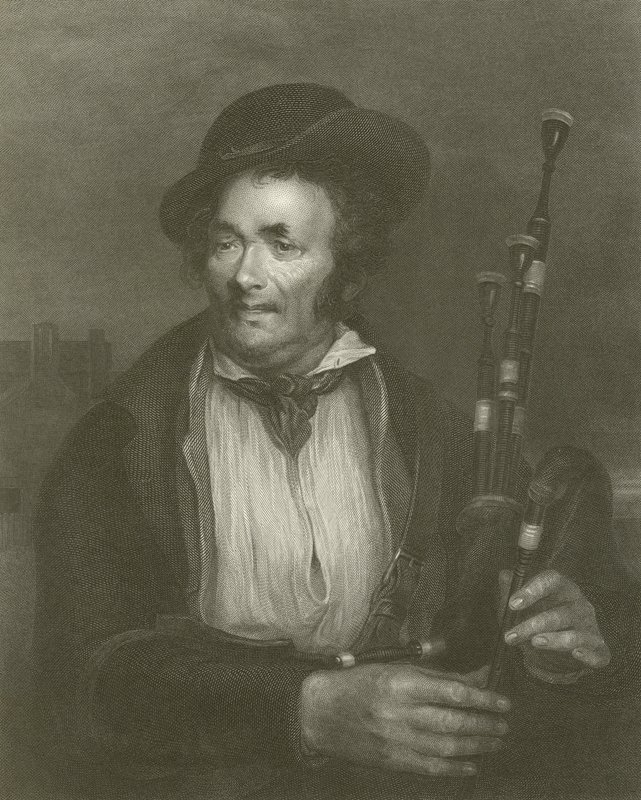 The Bagpiper by David Wilkie