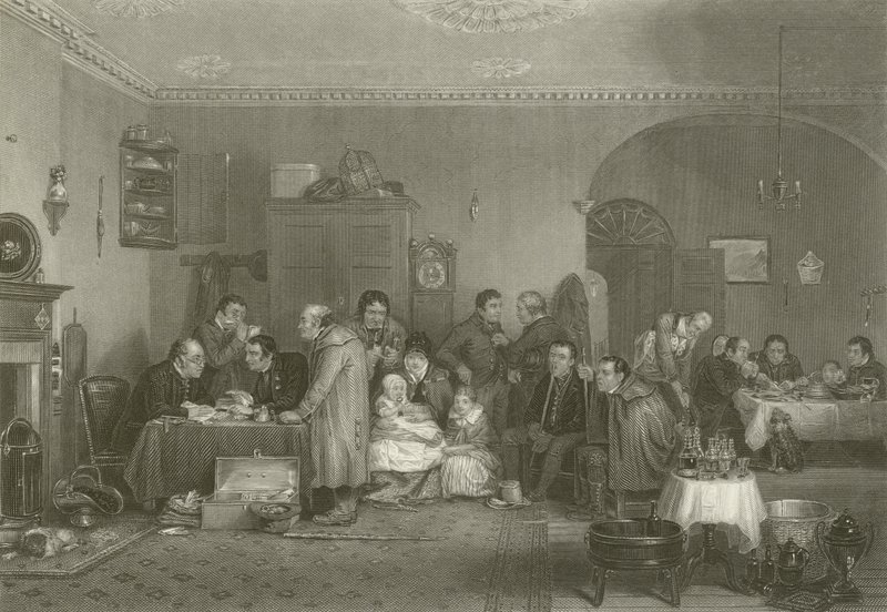 The Rent Day by David Wilkie