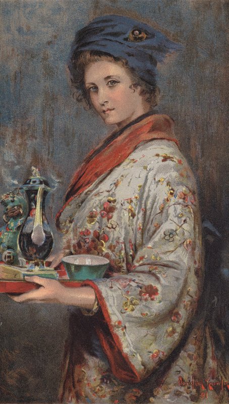 The Tea Girl by Davidson Knowles