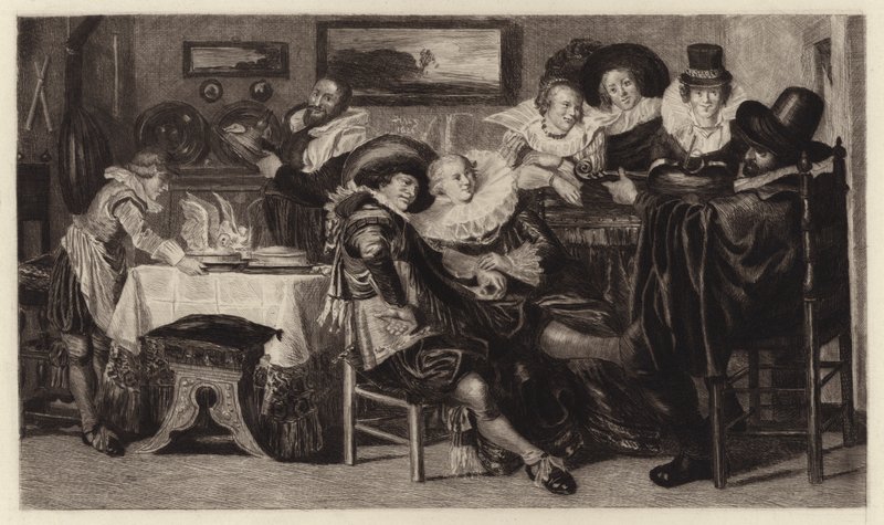 The Meal by Dirck Hals