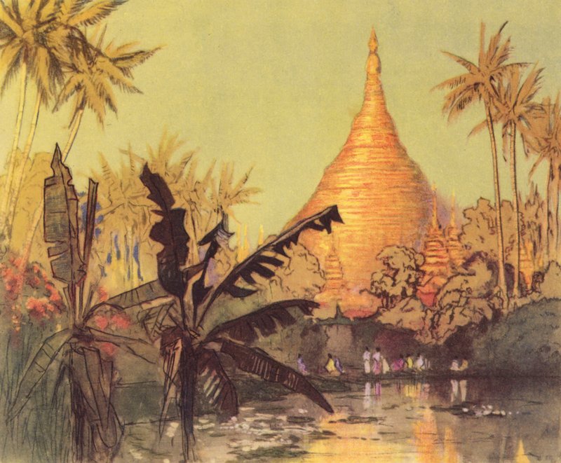 Rangoon by Donald (after) Maxwell