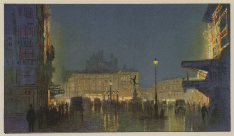 Piccadilly Circus by Donald Maxwell
