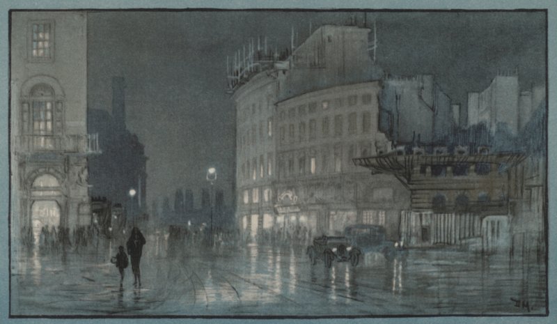Regent Circus by Donald Maxwell