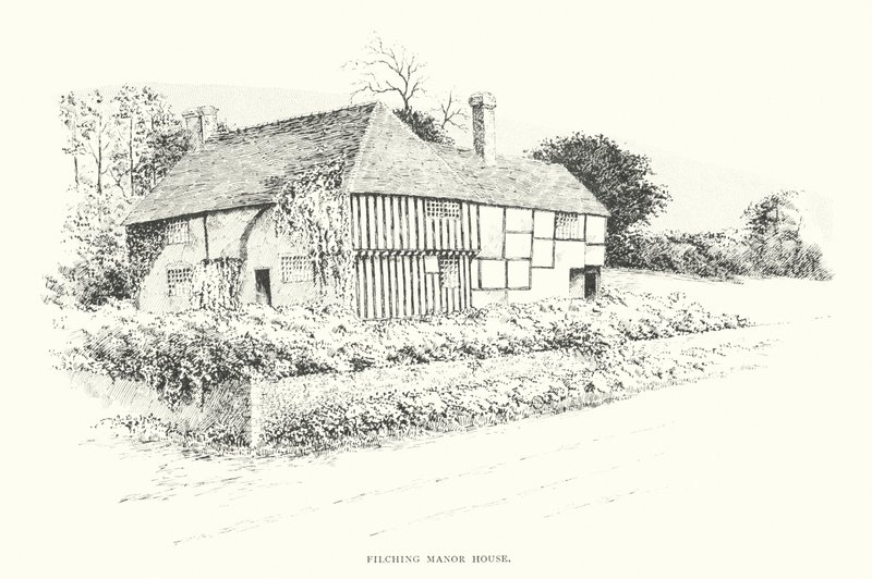 Filching Manor House by Duncan Moul
