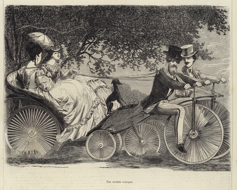 A Modern Vehicle by Dutch School
