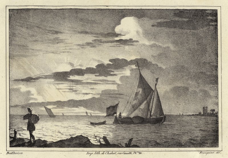 Seascape by Dutch School