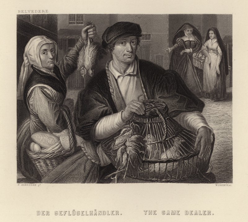 The Game Dealer by Dutch School