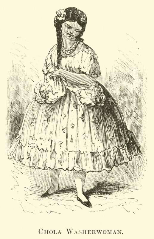 Chola Washerwoman by Edouard Riou