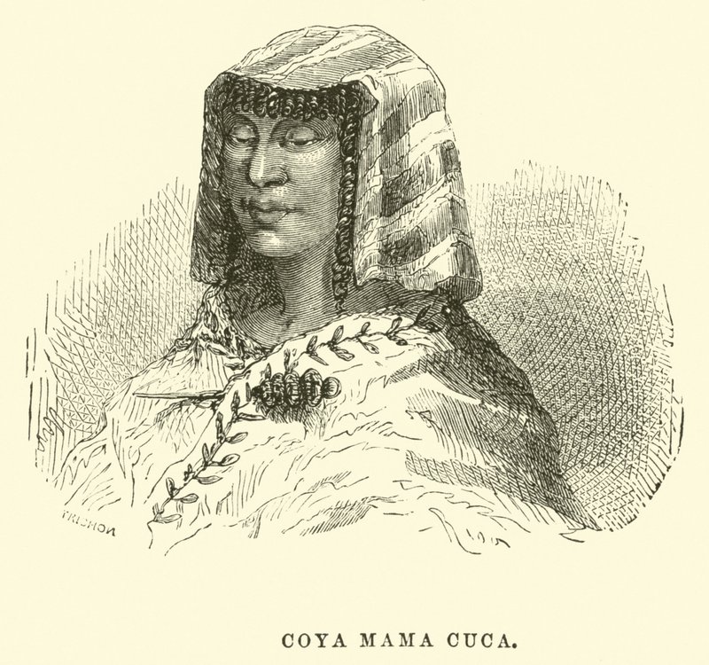 Coya Mama Cuca by Edouard Riou