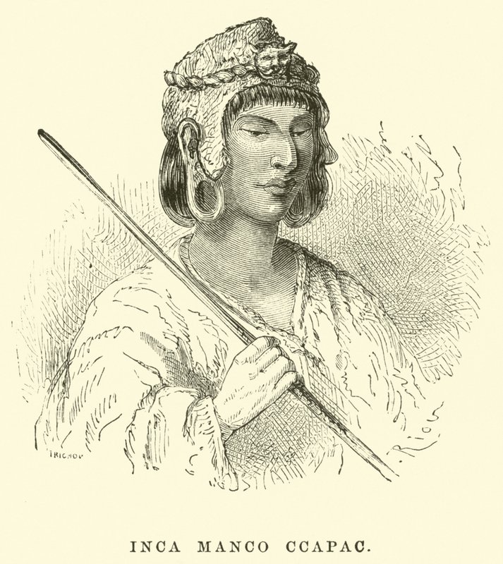 Inca Manco Ccapac by Edouard Riou