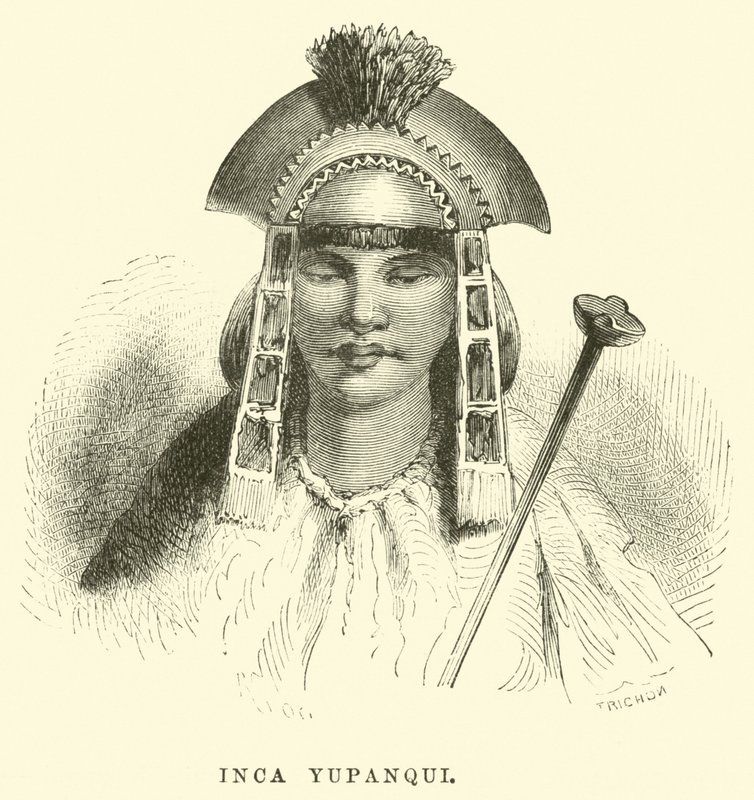 Inca Yupanqui by Edouard Riou