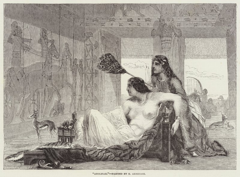 Aholibah by Edward A. Armitage