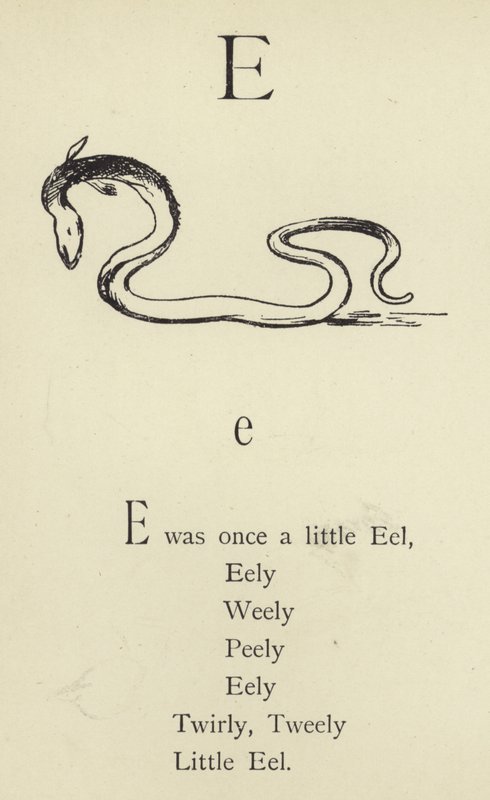 The Letter E by Edward Lear