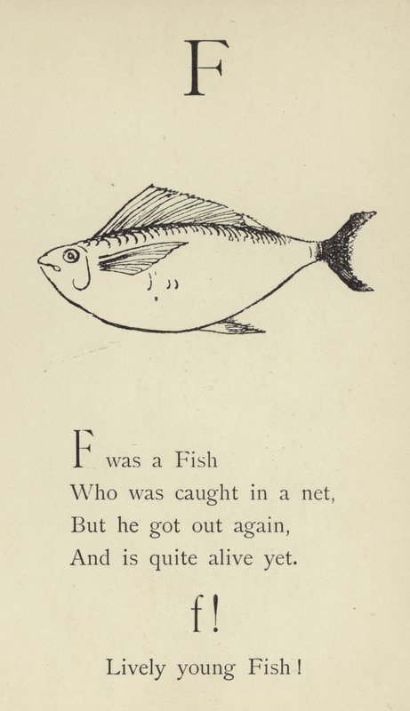 The Letter F by Edward Lear