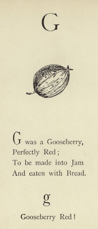 The Letter G by Edward Lear
