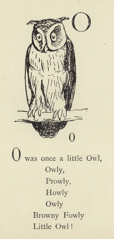 The Letter O by Edward Lear