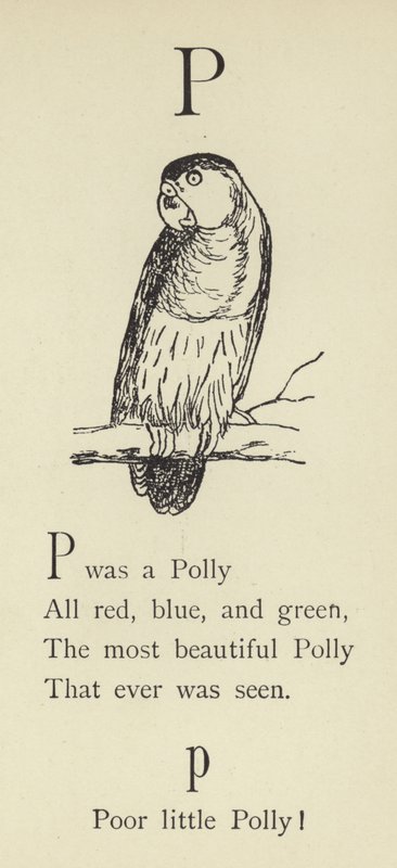 The Letter P by Edward Lear