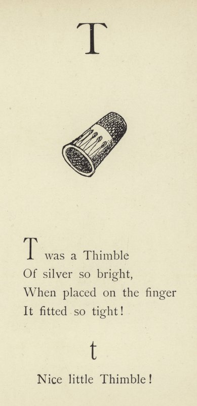 The Letter T by Edward Lear