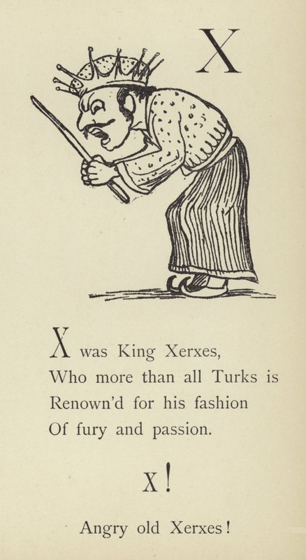 The Letter X by Edward Lear